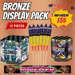 Bronze Display Pack Fireworks UK 2025 New Year