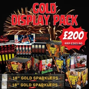 Gold Display Pack Fireworks