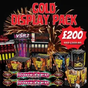 Gold Display Pack Fireworks