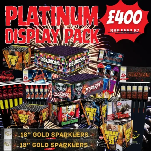 Platinum Display Pack Fireworks