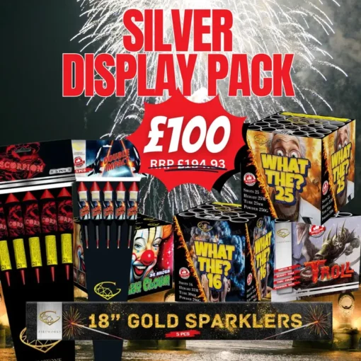 Silver Display Pack Fireworks