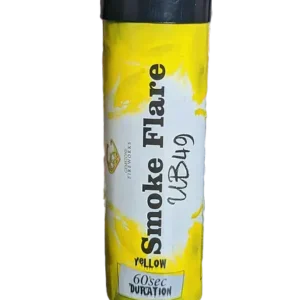 Yellow Smoke Flare 60 Seconds