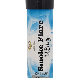 60 Seconds Light Blue Smoke Flare