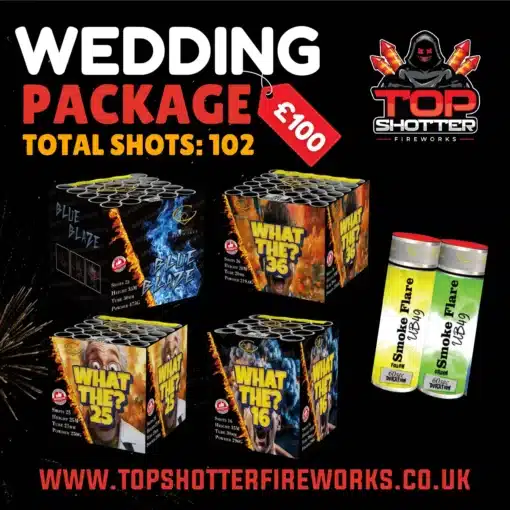 £100 Wedding Pacakage by Top Shotter Fireworks