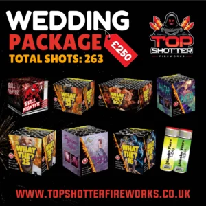 £250 Wedding Pacakage by Top Shotter Fireworks