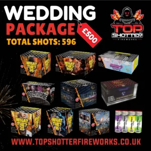 £500 Wedding Pacakage by Top Shotter Fireworks