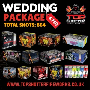 £750 Wedding Pacakage by Top Shotter Fireworks