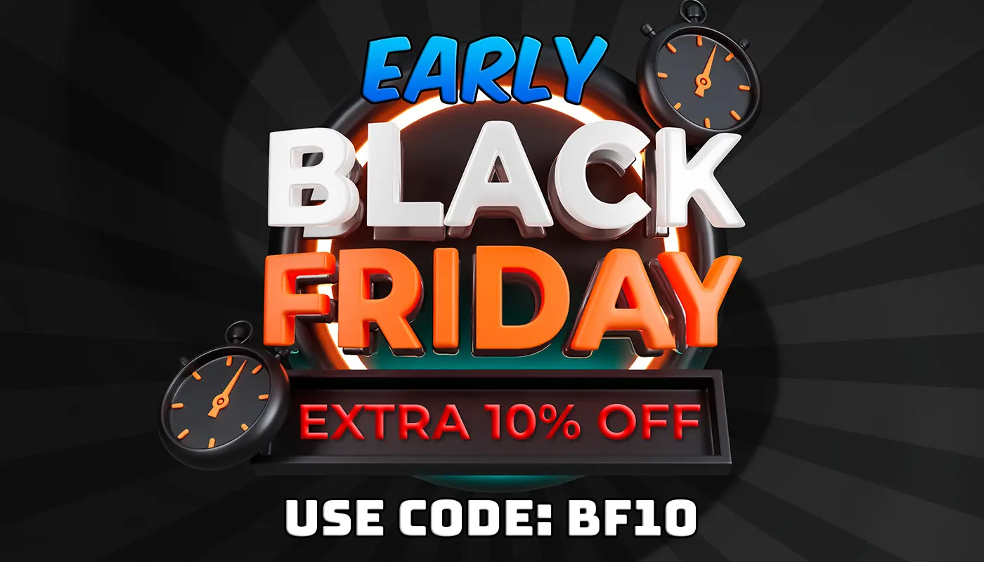 Black Friday Fireworks Sale Desktop