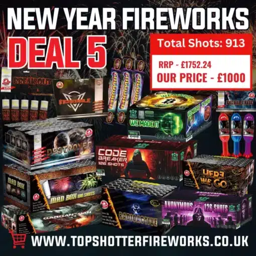 New Year Fireworks Deal 5 £1000