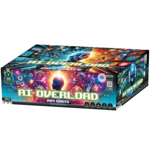 AI Overload By Encrypted Fireworks 2025