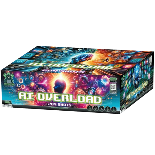 AI Overload By Encrypted Fireworks 2025