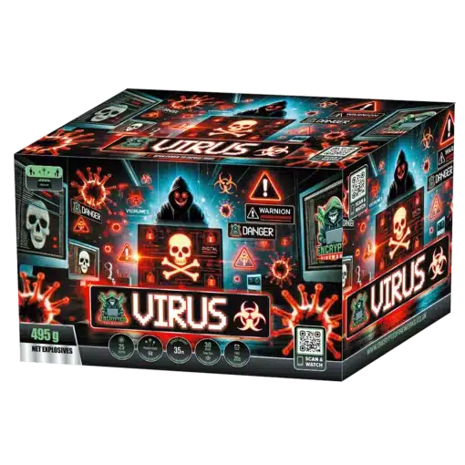 Virus By Encrypted Fireworks