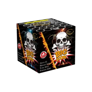 25 Shot Big Boom Barrage By Gemstone Fireworks