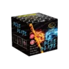 Blue Blaze 25-Shot 1.3G F2 Barrage by Gemstone Fireworks – new & improved 2025 effects with bigger blue bursts and golden crackling tails.