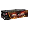 Dark Heaven 254-Shot 1.3G F3 Compound Cake by Gemstone Fireworks – new & improved 2025 effects with bigger bursts and an intense finale.