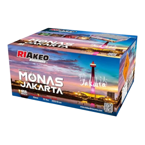 Monas Jakarta By Riakeo Fireworks Exclusive To Top Shotter Fireworks