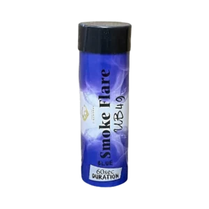 Blue Smoke Flare 60 Seconds UB49 By Gemstone Fireworks