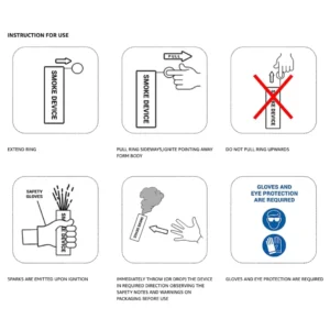 Smoke Flare Safety Instructions