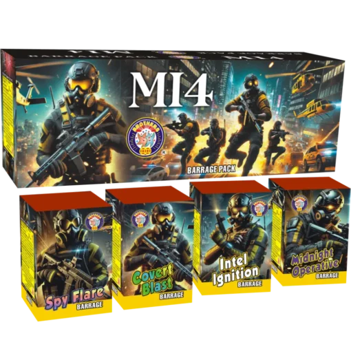 MI4 Barrage Pack By Brothers Pyrotechnics