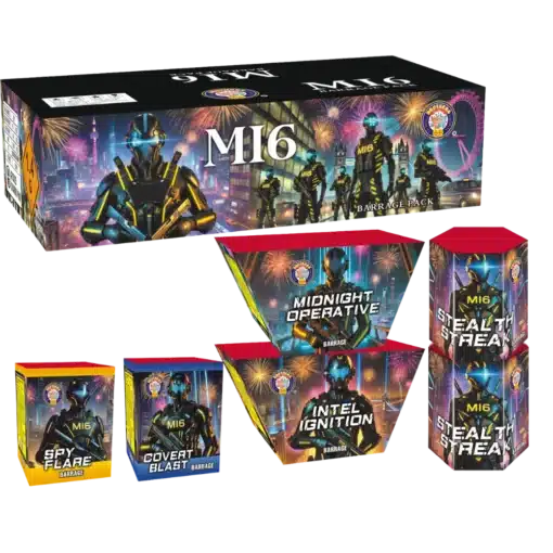 MI6 Barrage Pack By Brothers Pyrotechnics