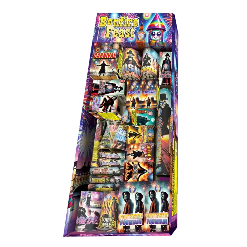 Bonfire Feast By Brothers Pyrotechnics 33 Piece Selection Box