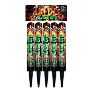 Blast Off By Encrypted Fireworks Single Shot Tube Roman Candles
