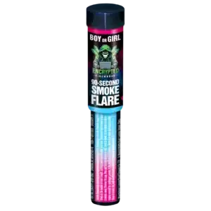 Gender Reveal Pink Flare Handheld Smoke 90 Seconds By Encrypted Fireworks