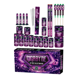 Gigabyte By Encrypted Fireworks 32 Piece Selection Box