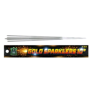 Gold Sparklers 10 Inch By Encrypted Fireworks
