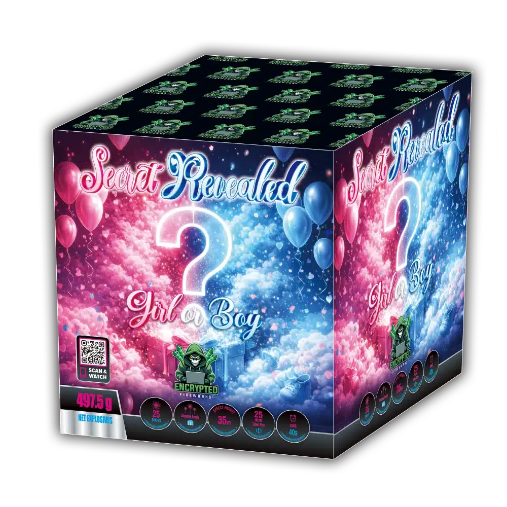 Secret Revealed Boy By Encrypted Fireworks