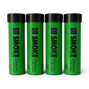 Green Smoke Flare 4 Pack