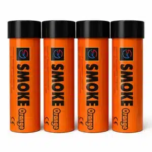 Orange Smoke Flare 4 Pack
