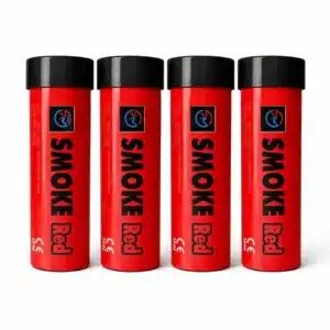 Red Smoke Flare 4 Pack UK