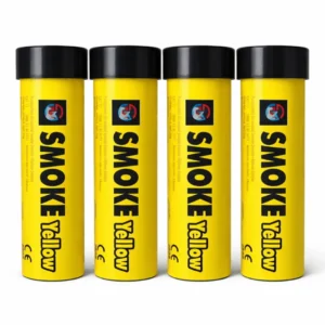 Yellow Smoke Flare 4 Pack